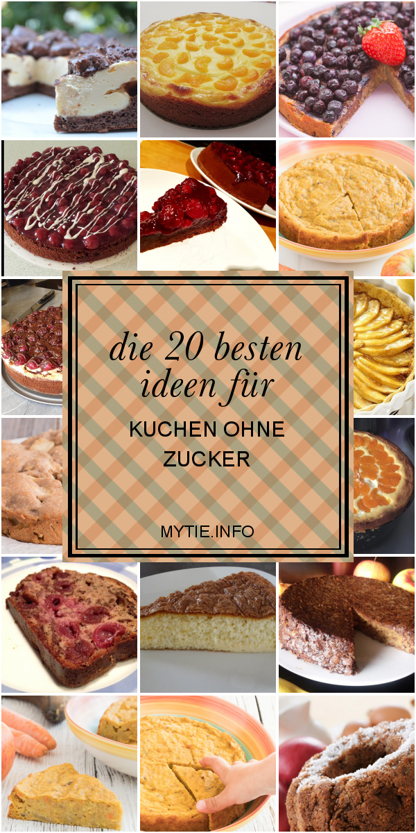 Die 20 Besten Ideen Für Kuchen Ohne Zucker